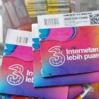 kartu perdana tri 2GB 30 HARI