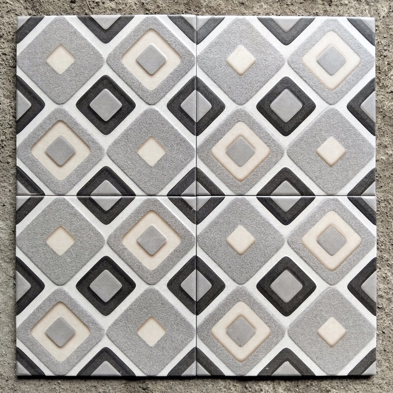 keramik lantai kamar mandi (kasar) 25x25 / keramik 25x25 kasar/ keramik teras/ keramik halaman/ kera