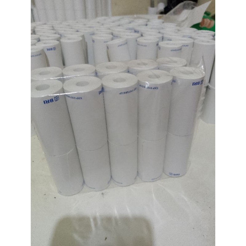 

Kertas struk Thermal LOGO BRI 57x30 paket 30 roll
