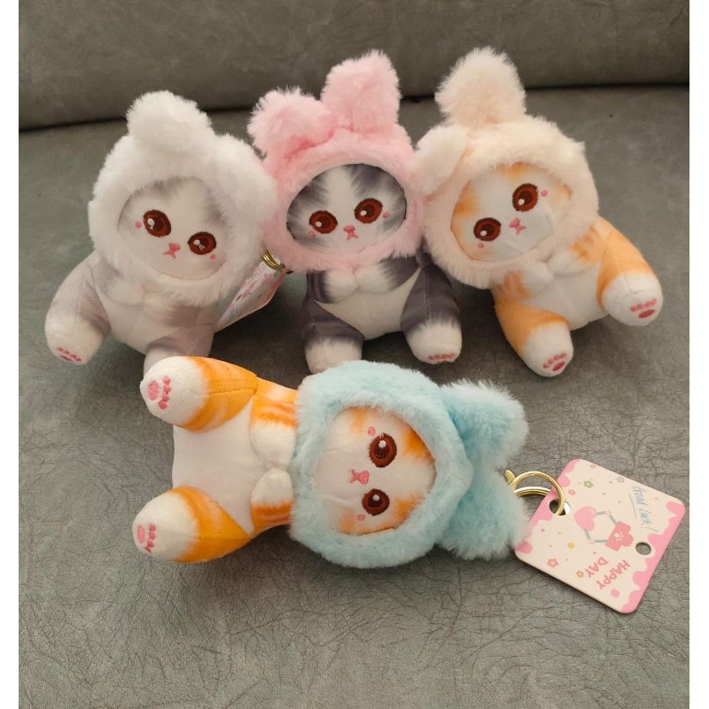 boneka mofusand/gantungan tas mofusand/mofusand boneka/mofusand plush keychain/mofusand keychain/mof
