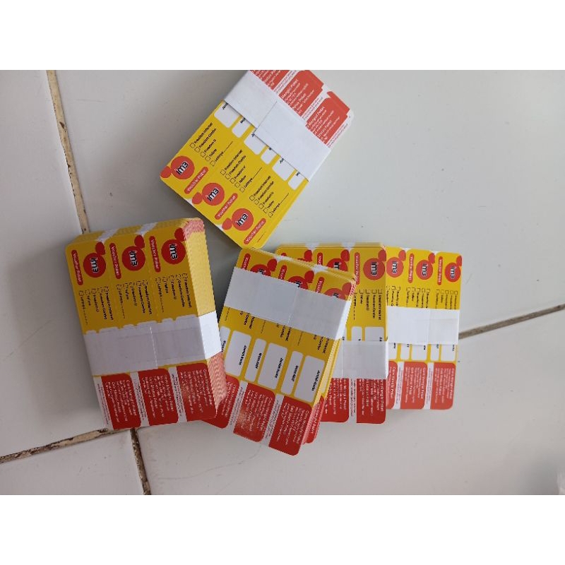 VOUCHER KOSONGAN INDOSAT IM3 DIJUAL PERIKAT 150SN
