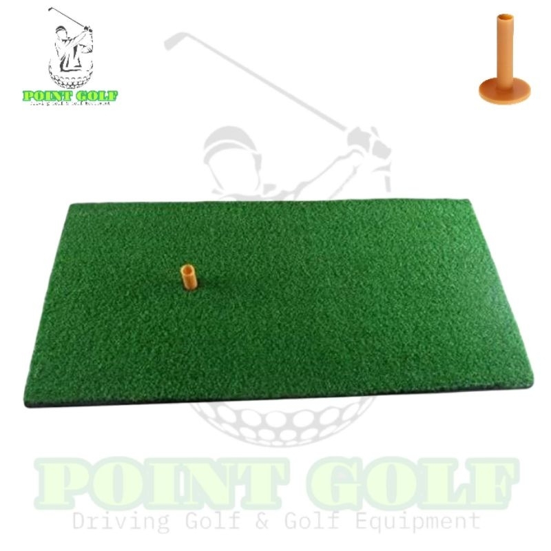 PROMO MURAH Karpet Driving Golf Mat Ukuran 40 x 60 cm Free Tee Premium