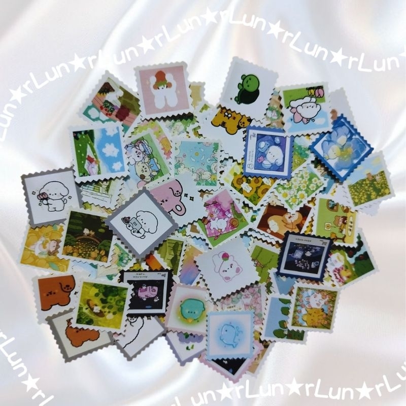 

READY STOCK 100PCS STICKER SCRAPBOOK LUCU DAN MURAH