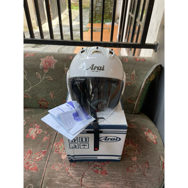 KING COPY ARAI RAM 4 GLASS WHITE