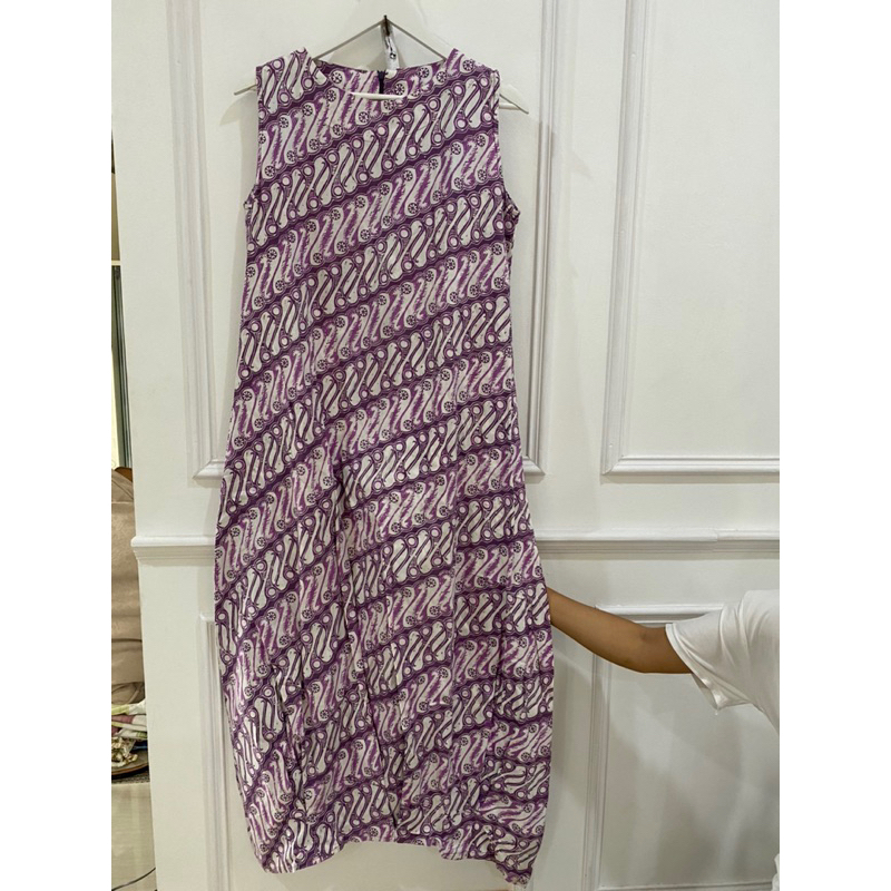 Dress batik  merk Qonita batik