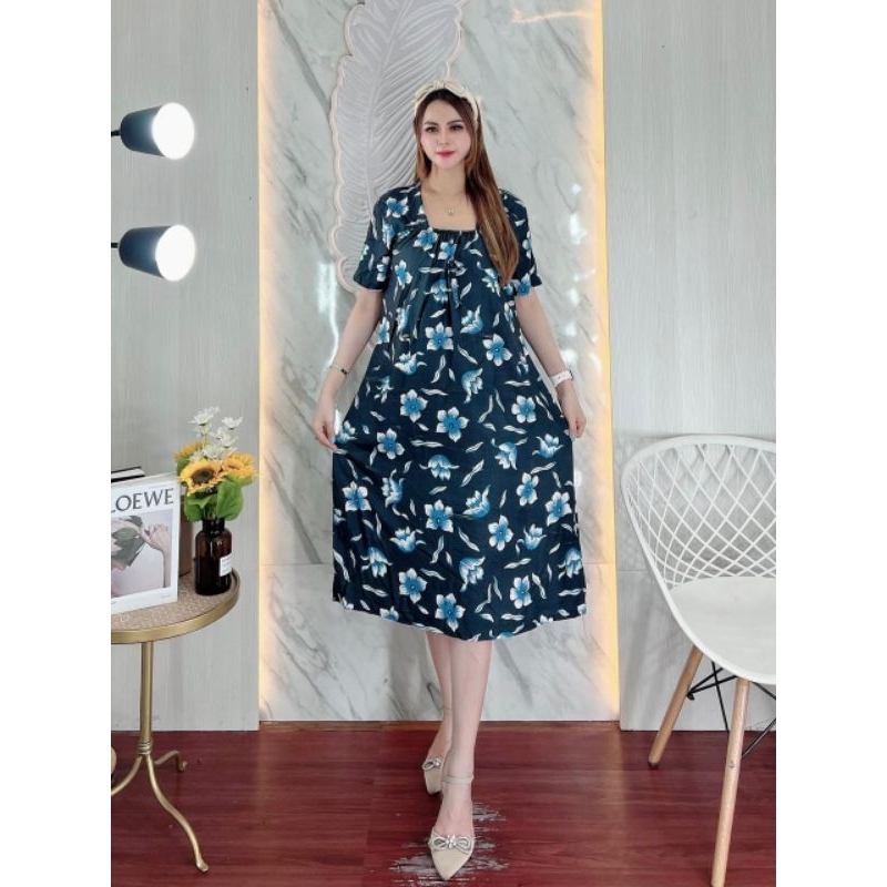 DRESS FUJI DASTER KERUT DADA JUMBO LD 120