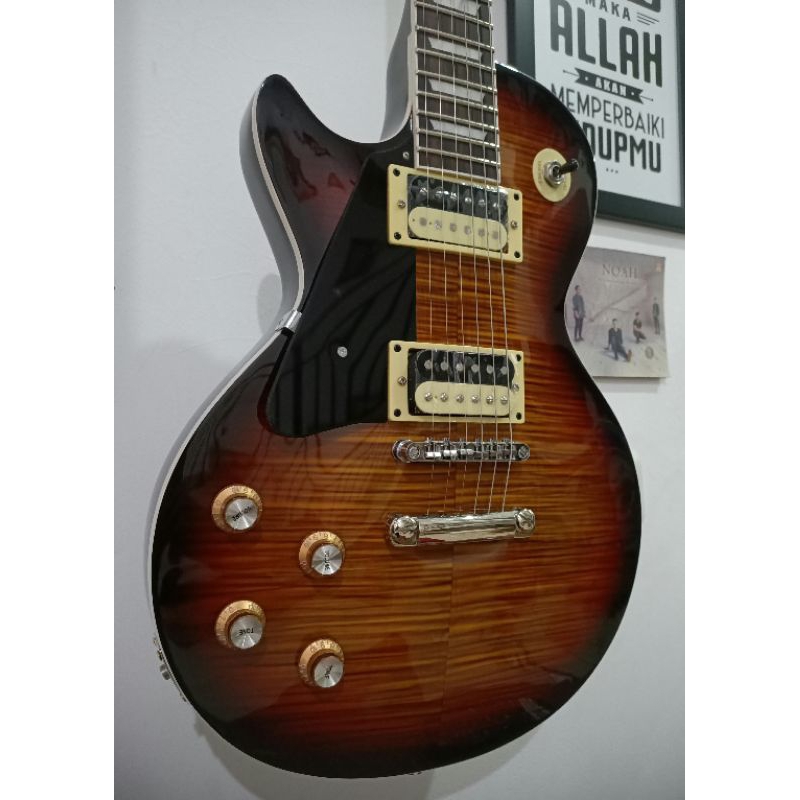 GITAR GIBSON LEST PAUL KIDAL PABRIKAN