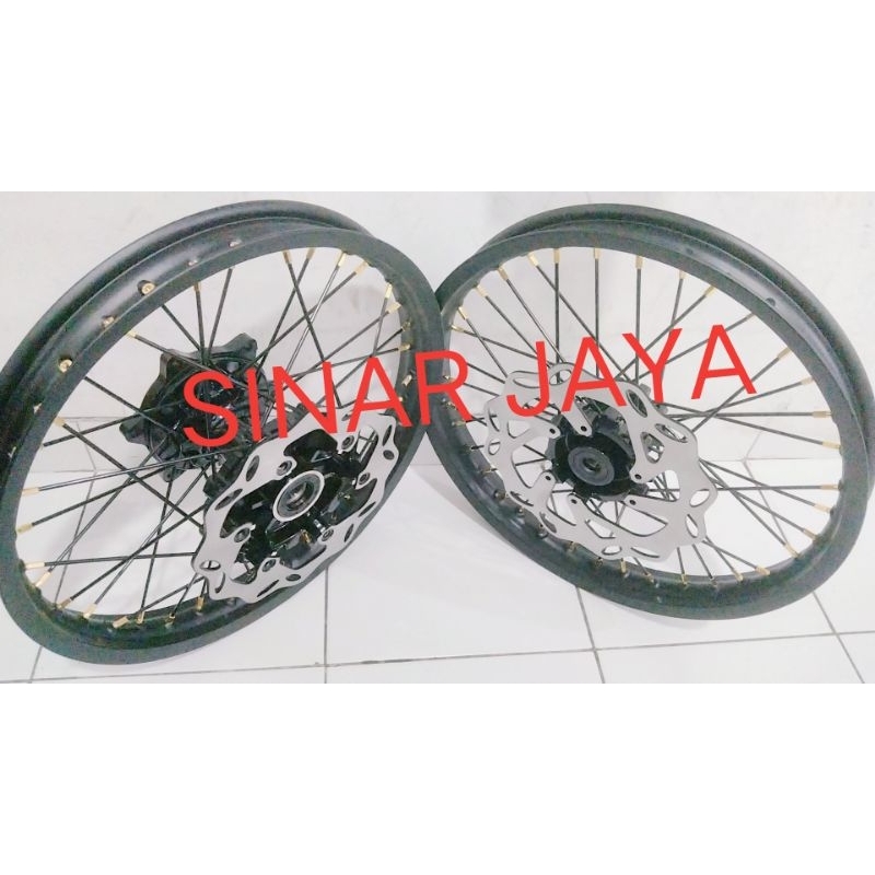 paketan velg jari yamaha wr155 ring 21 18 - 19 16 - 17 17 140 160 185 model expedition