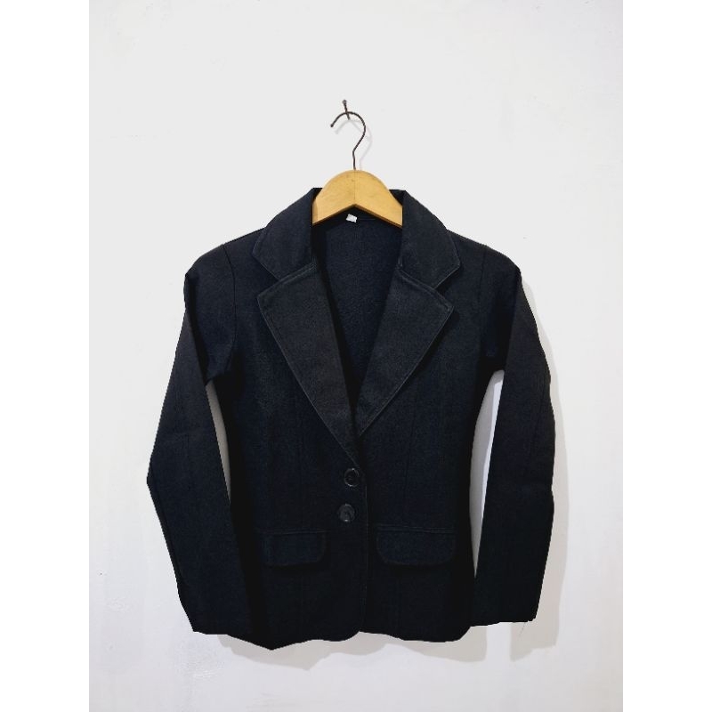 Blazer Hitam Wanita (PRELOVED)