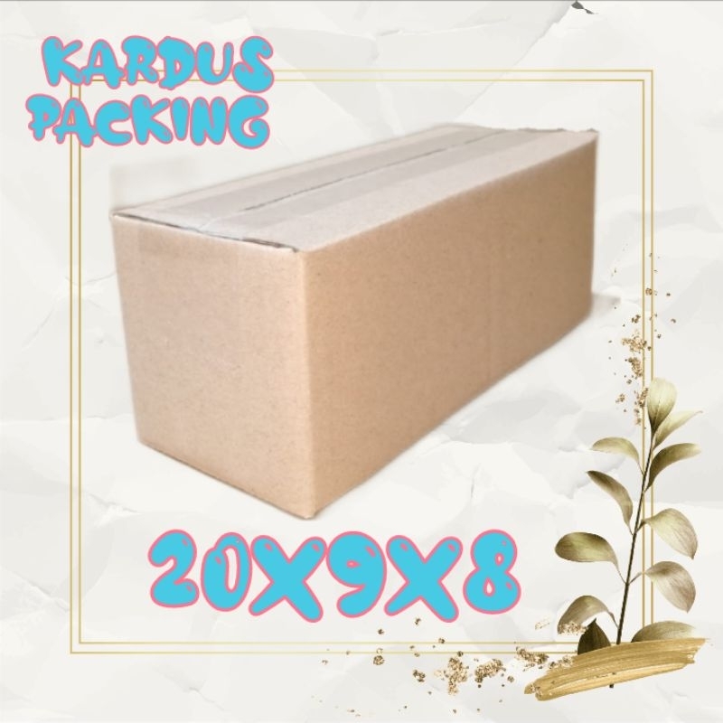 

kardus packing uk 20x9x8 kardus besar kardus kecil