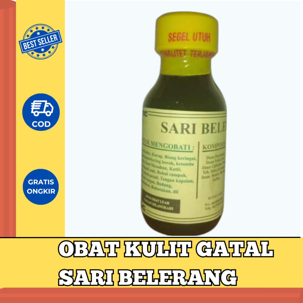 Obat Kulit Gatal dan Jamur Sari Belerang.