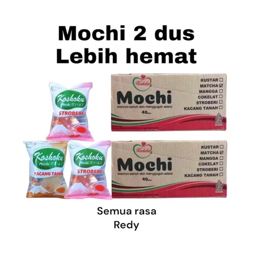 

2 dus mochi koshoku lebih hemat - kue mochi varian rasa lengkap