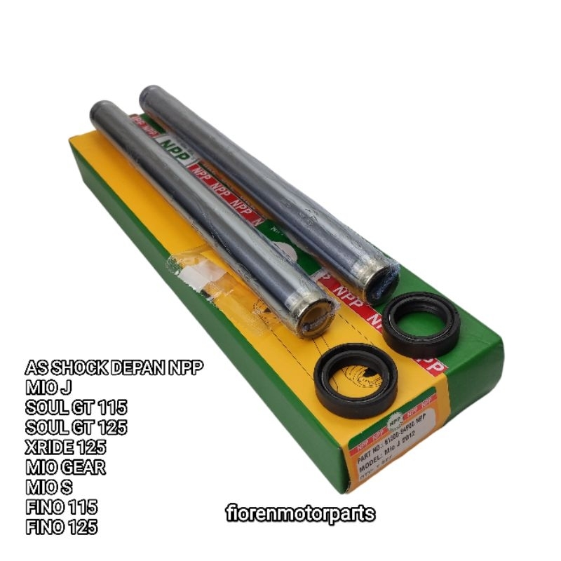 AS SHOCK DEPAN + SEAL SHOCK MIO J 2013 MIO GT FINO 115 FINO 125 . SOUL GT 115 SOUL GT 125 . MIO GEAR