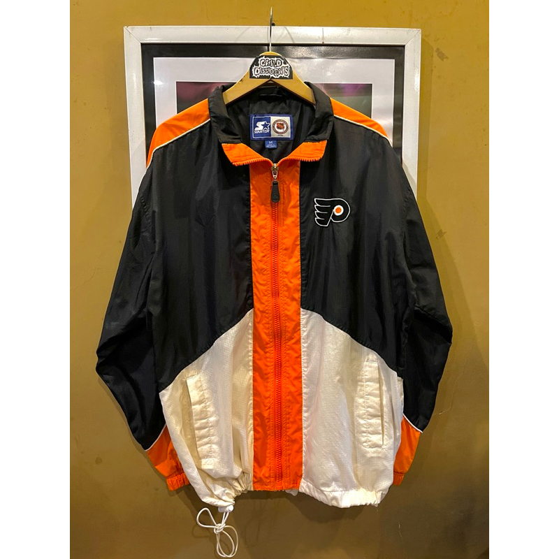 90’s Philadelphia Flyers Starter Windbreaker NHL Jacket