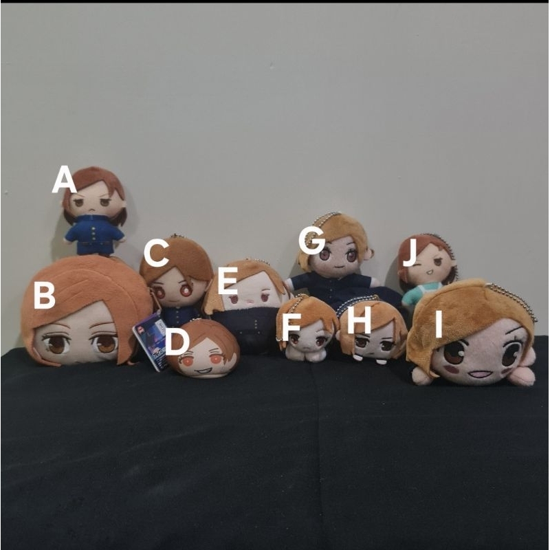 Official Merch Nobara Jujutsu Kaisen | Mochi Fuwa Face Pouch Nesoberi