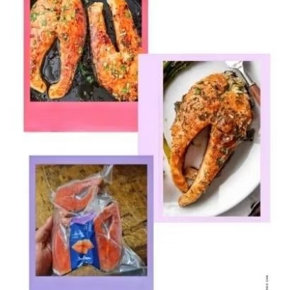 

SALMON STEAK 500 GRAM