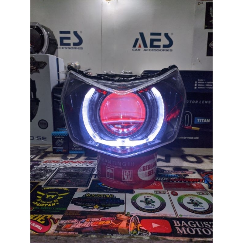 HEADLAMP BILED LAMPU UTAMA BILED SUPRA X 125 FI
