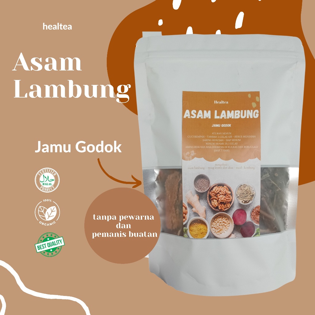 

ASAM LAMBUNG jamu teh rempah herbal untuk asam lambung