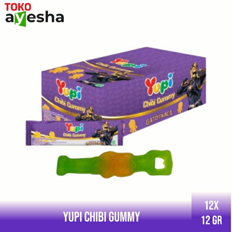 

Yupi Chibi Gummy Box 144 gr - 12x12gr