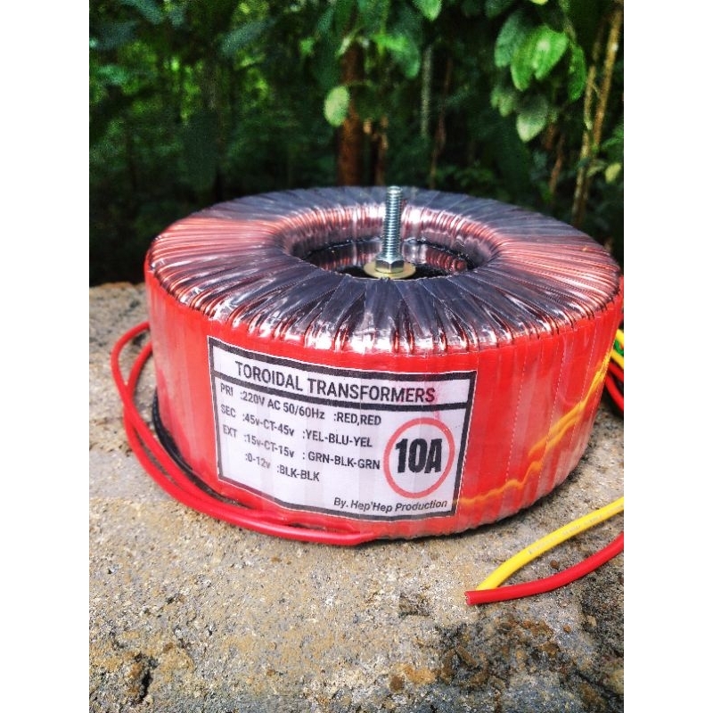 TRAVO TOROID DONAT 10 AMPER CT 45 MURNI HELENIC.