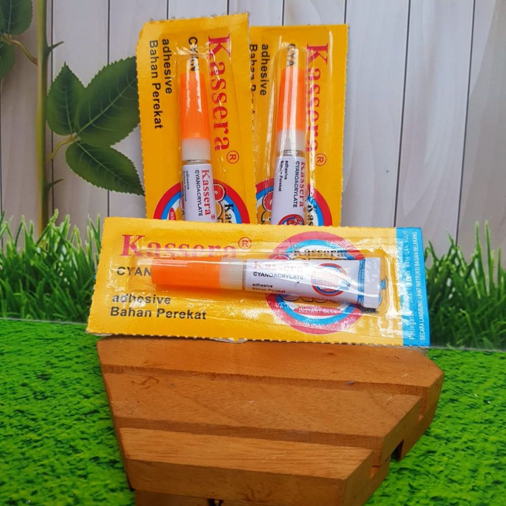 

LEM SUPER / POWER GLUE / ORIGINAL KASSERA / LEM SERBA GUNA / LEM PEREKAT SUPER