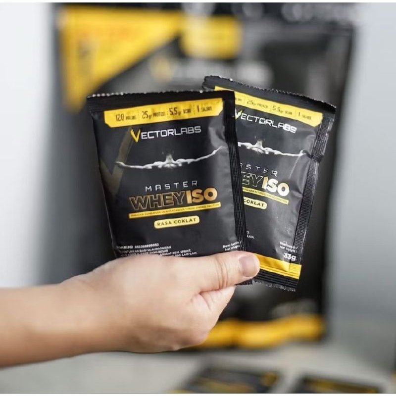 Vectorlabs Master whey ISO sachet - Whey iso protein murni