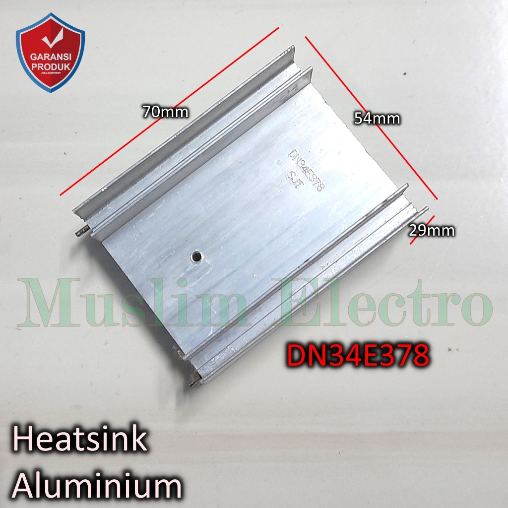 Heatsink Pendingin IC Transistor / Aluminium heat sink Polytron Power Speaker Aktif DN34E378 TDA2030