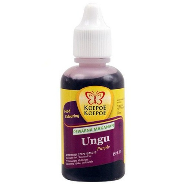 

Koepoe Koepoe Pewarna Makanan Ungu 30ml