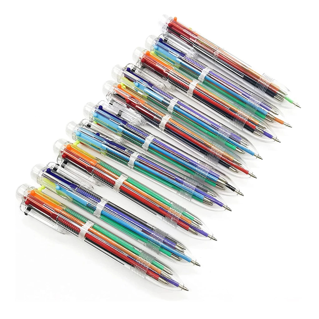 

Pulpen 6 Color in 1 Ballpoint Pen Office Pena 6 Warna Sekaligus Berwarna Murah S048