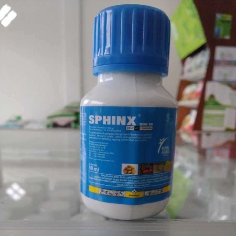 FUNGISIDA PERLAKUAN BENIH SPHINX 500 EC 50 ML ROYAL AGRO