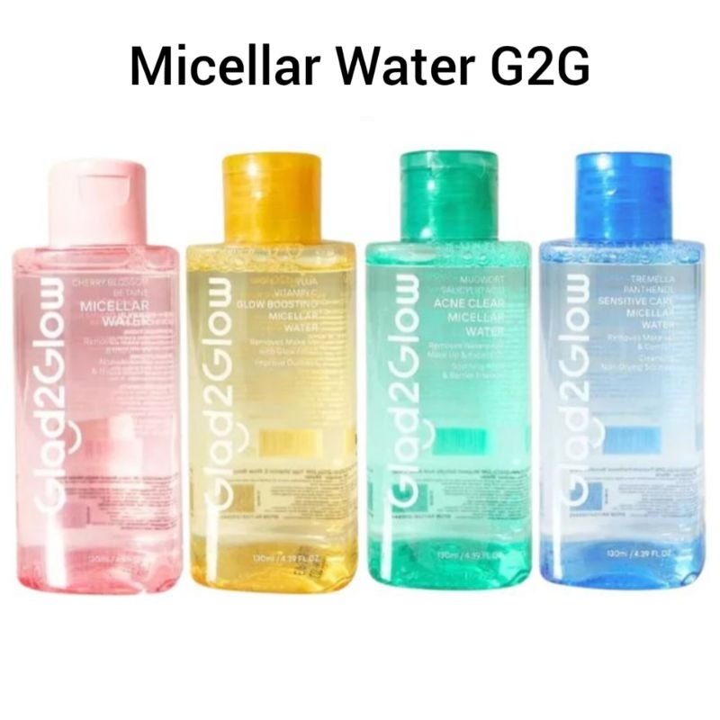 Glad2glow Micellar Water Cherry Blossom | Micellar Water G2G | Micellar Water