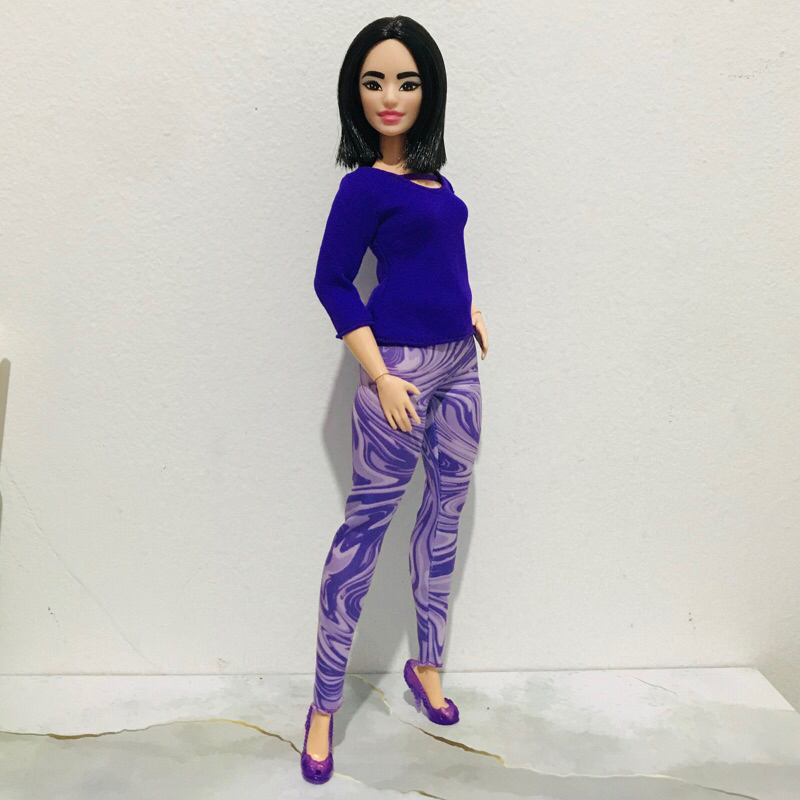 Barbie Made To Move Curvy, White Tone (Full Artikulasi).