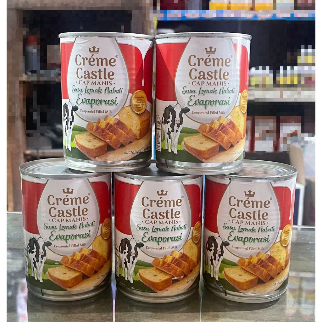 

Susu EVAPORASI Creme Castle DUS isi 48x380ML - Gosend Grab Only!!!