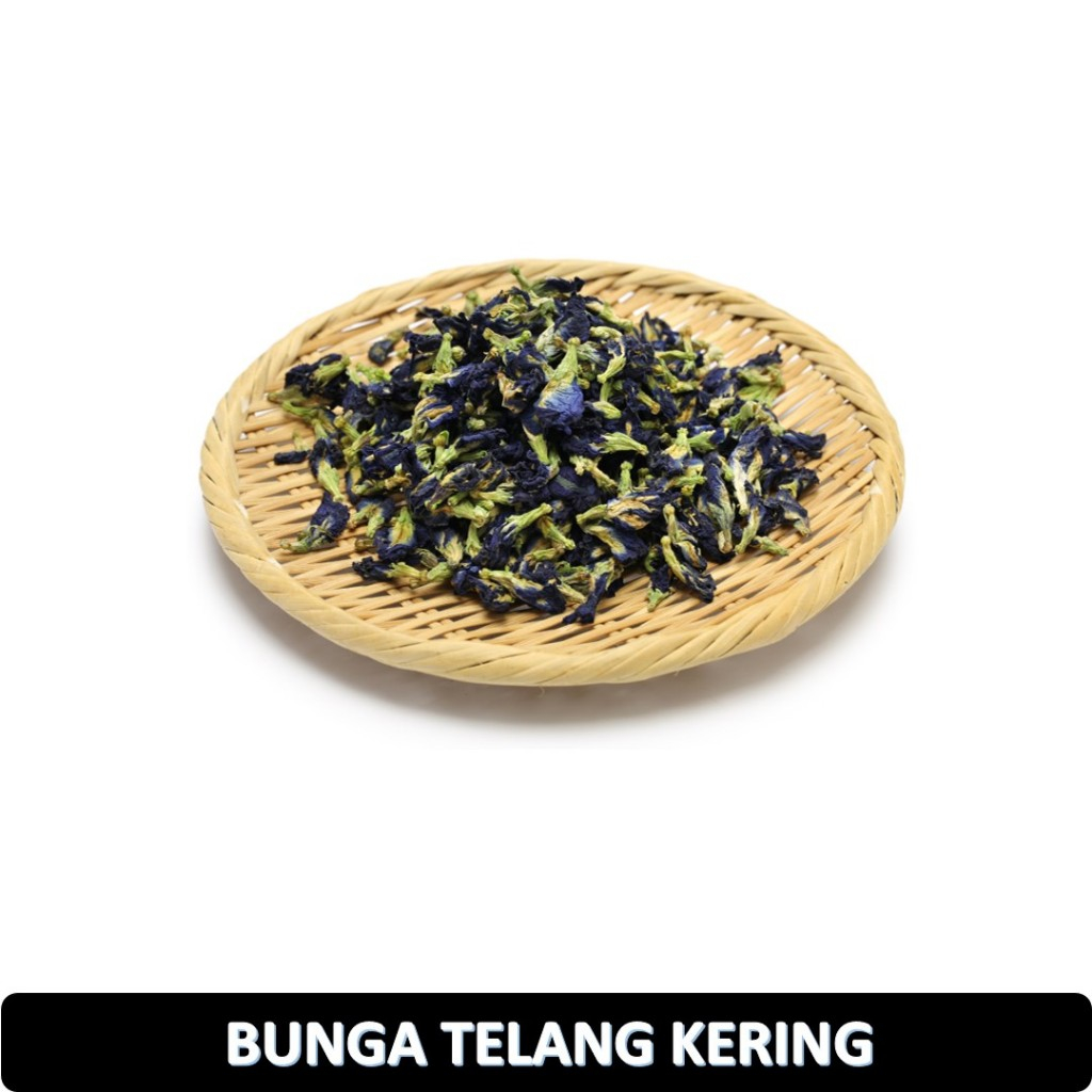 

Butterfly Pea Flower Tea / Blue Pea Flower Tea / Teh Bunga Telang 10gr & 20gr