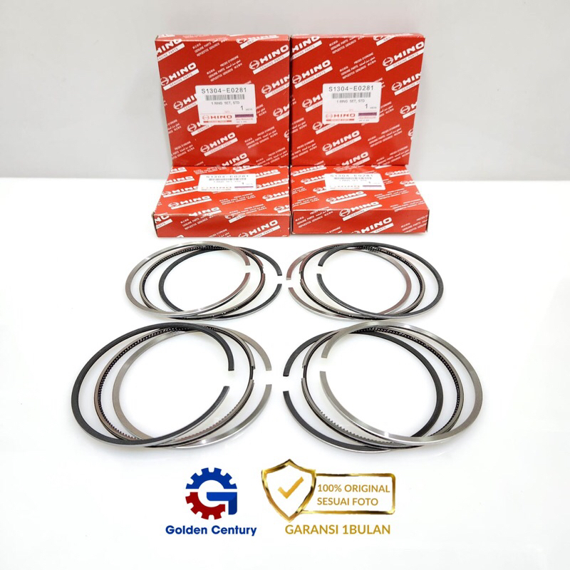 RING PISTON HT 130 HT130 130HT ORIGINAL GARANSI 1 BULAN