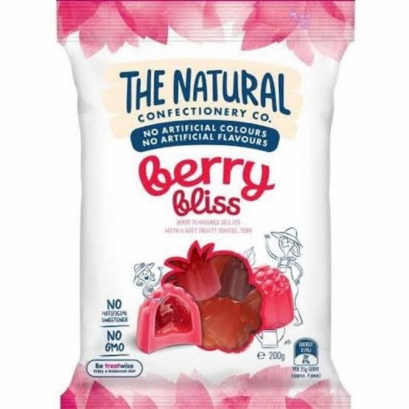

THE NATURAL CONFECTIONARY COMPANY BERRY BLISS | SOUR SQUIRMY 180G