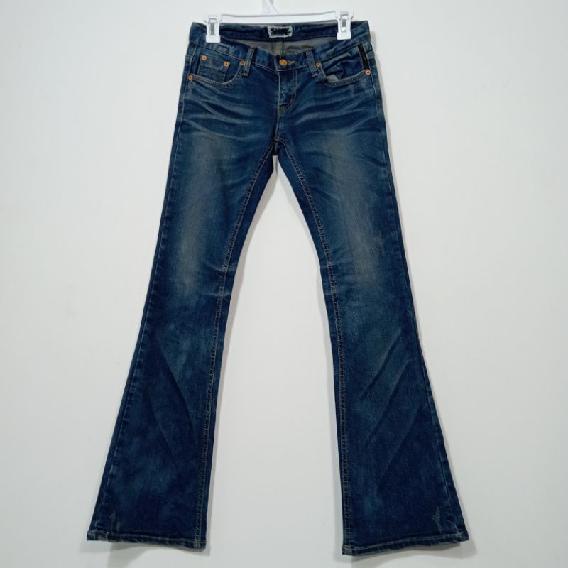 LYNT FASHION CELANA JEANS PANJANG CUTBRAY FADING || CELANA LEVIS PANJANG WANITA CUTBRAY || JEANS WID