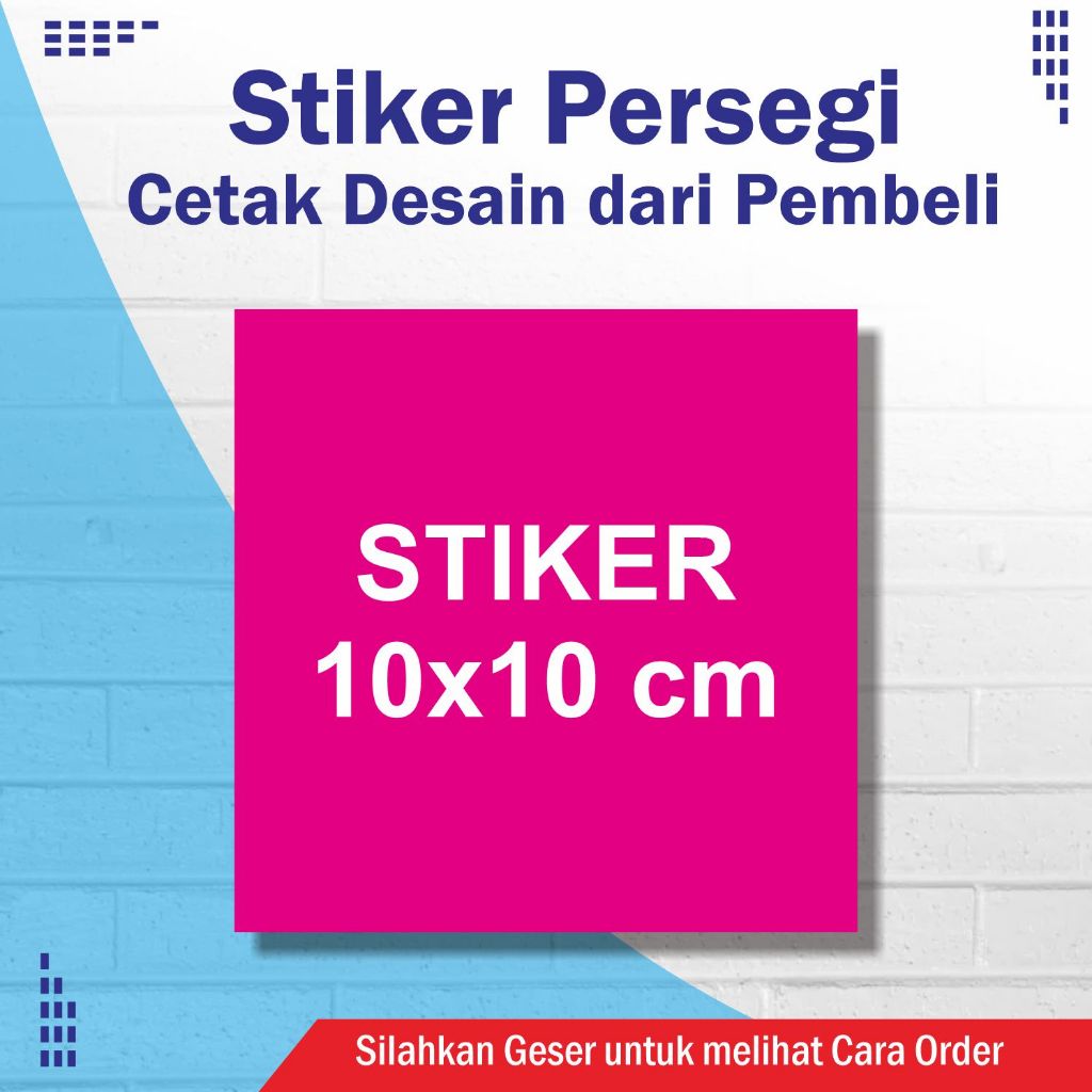 

Stiker Kotak Persegi Besar 10cm | Stiker Dundunan - Stiker Tedan Siten - Mika Plastik Stiker Dundunan - Sticker Tasyakuran Tedhak Siten - Stiker Chromo - Stiker Bayi Dundunan - Stiker Tedak Siten