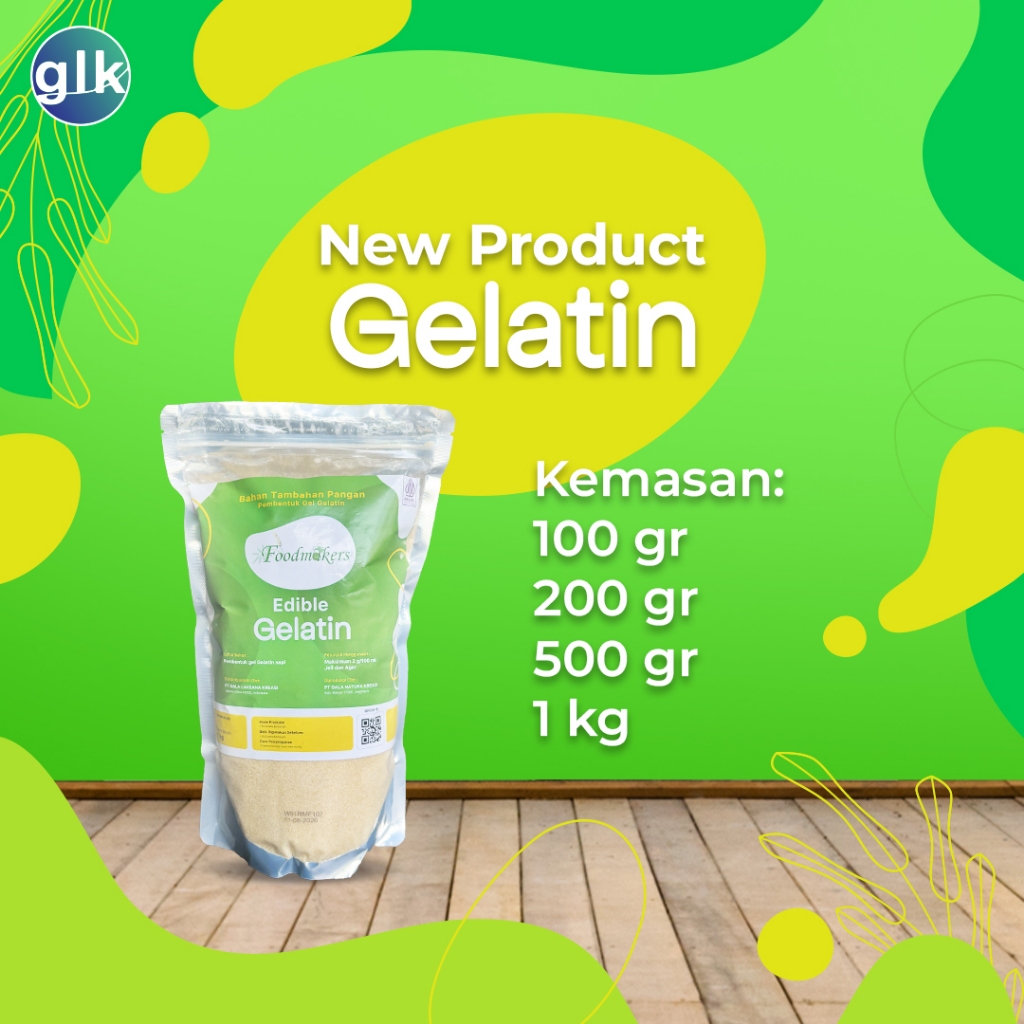 

Gelatin Powder Foodmakers 500 gr 1 Kg