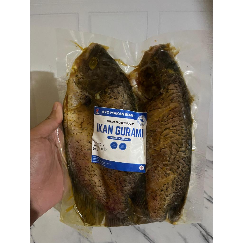 

Ikan Gurame Bumbu Kuning Frozen Siap Masak 500 gr