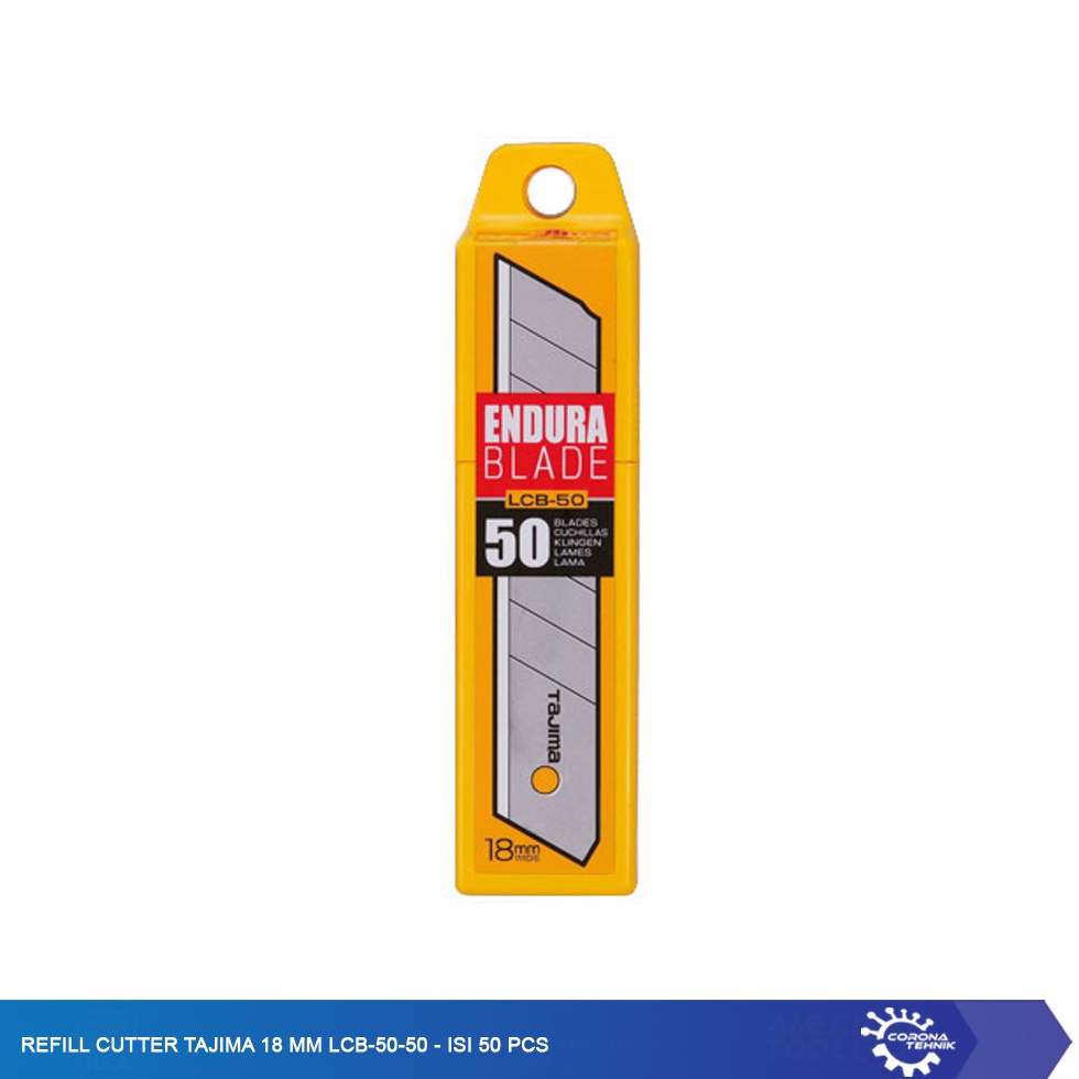 

KODE PRODUK 89KFO9637 Refill Cutter Tajima 18 mm LCB55 Isi 5 Pcs