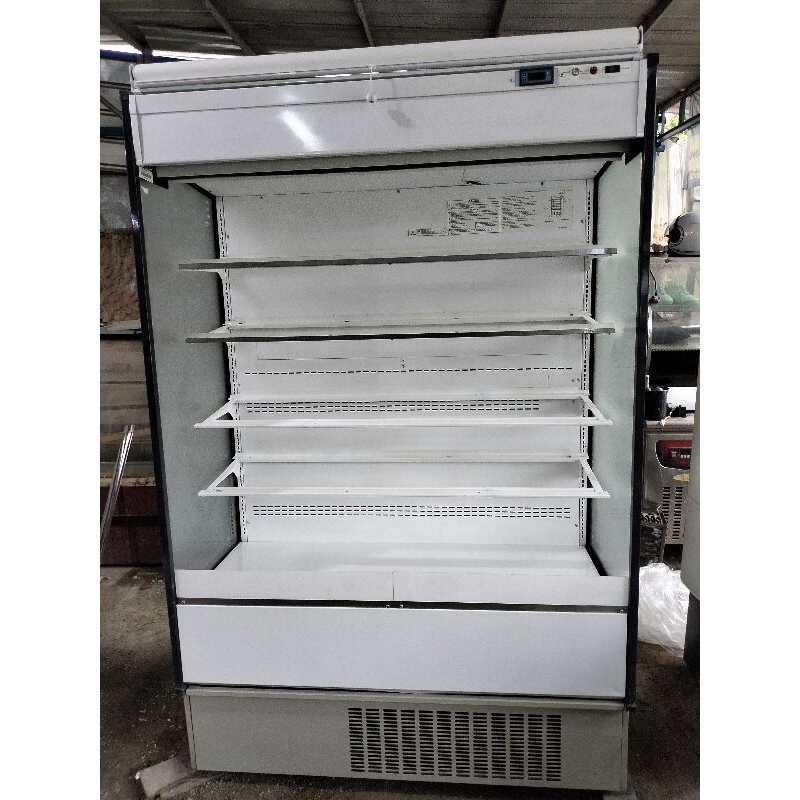 Open chiller bekas panjang 120cm