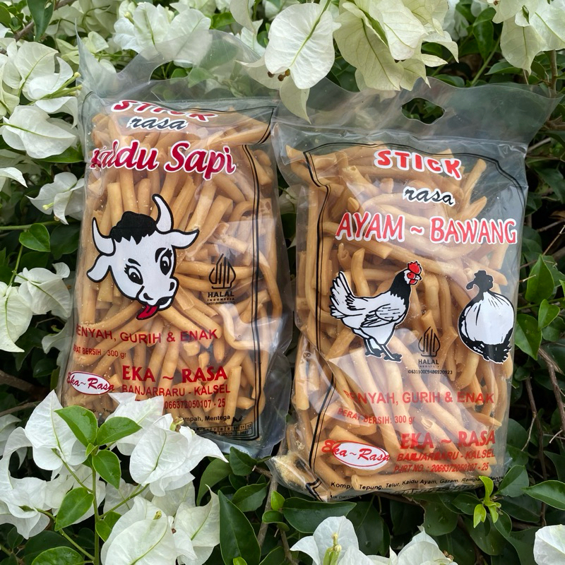 

Cemilan Stik Sapi / Stik Ayam