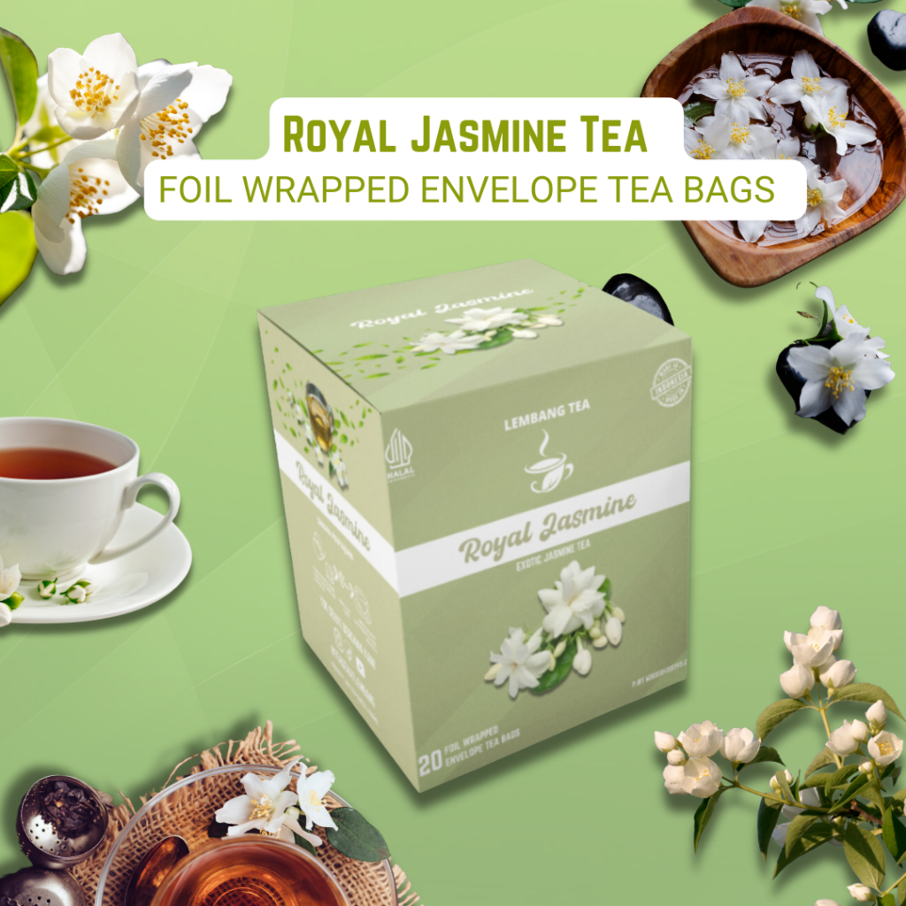 

LEMBANG TEA - Royal Jasmine Tea (Teh Jasmine) Kemasan Dalam Amplop