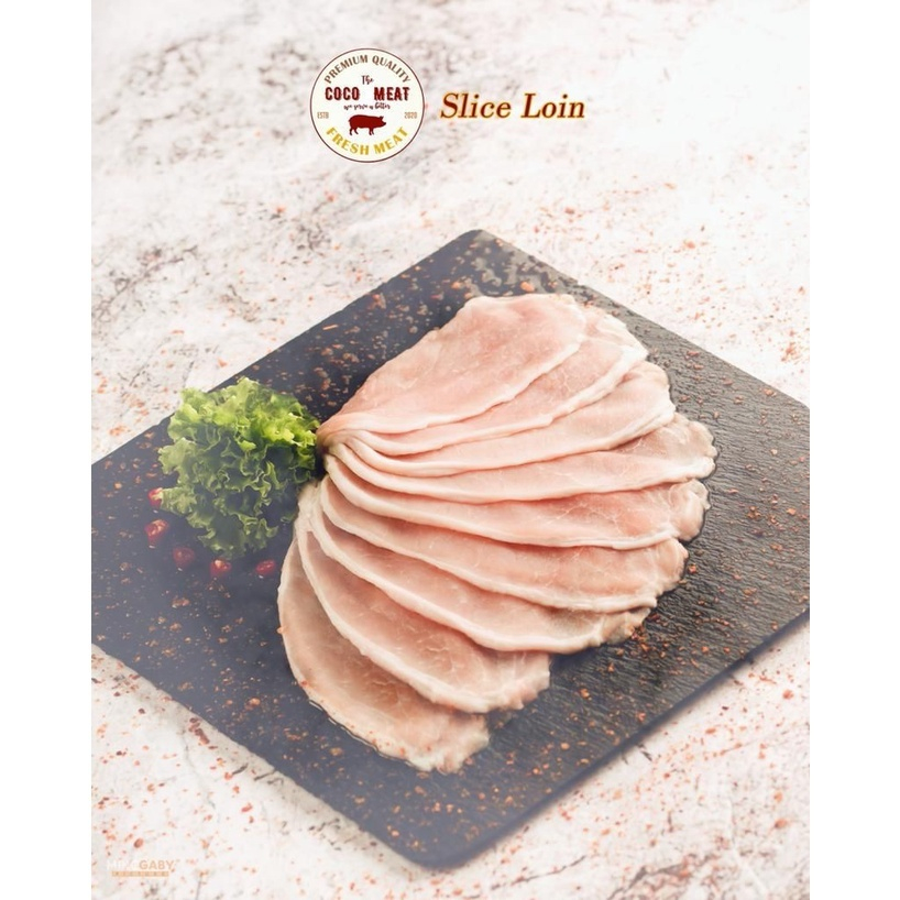 

Pork Loin Slice 2MM 500gr