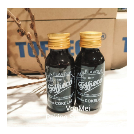 

TOFFIECO Chocolate Perisa Perasa Coklat Essence Flavour 25 gr Wangi