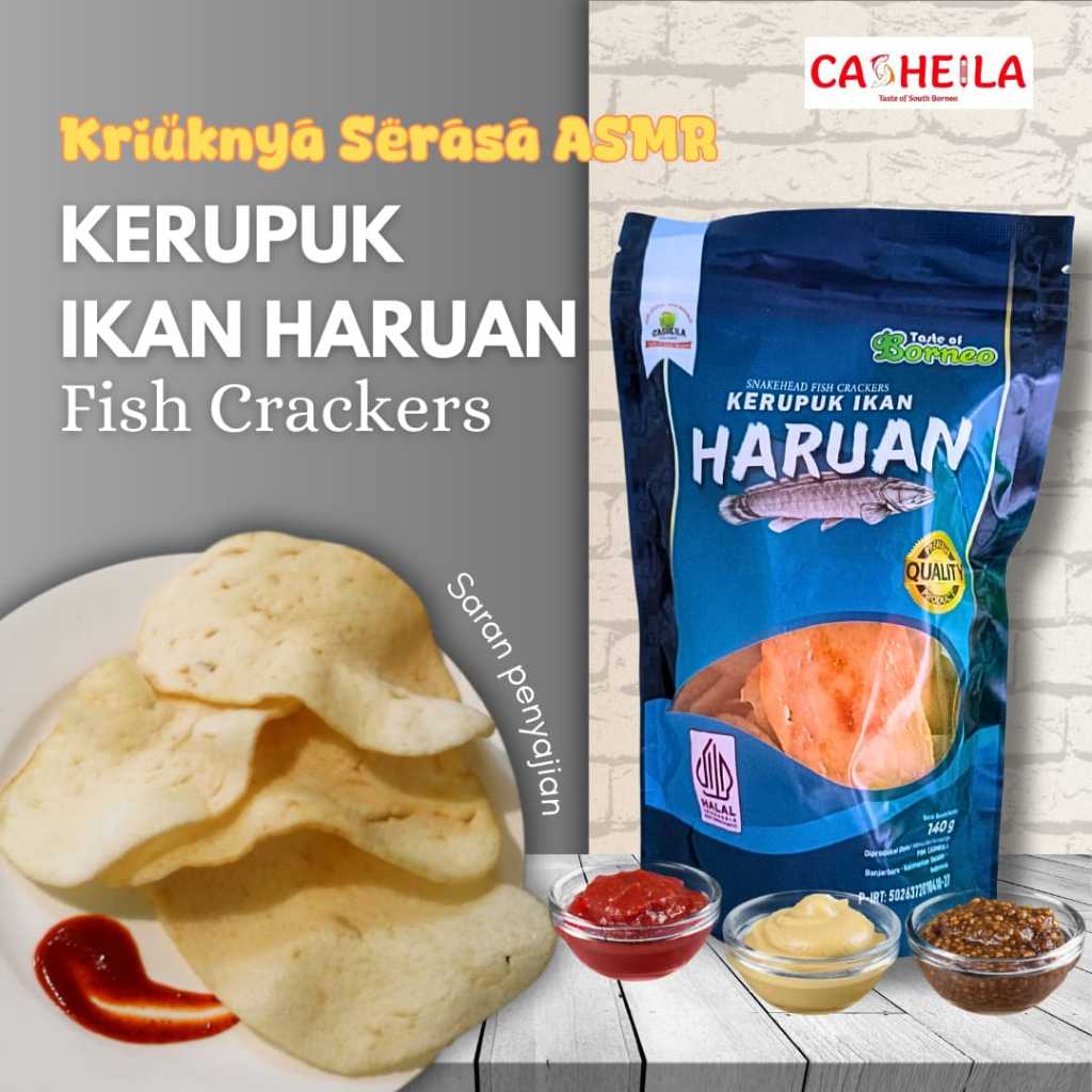 

Kerupuk Ikan Gabus / Haruan Khas Banjar