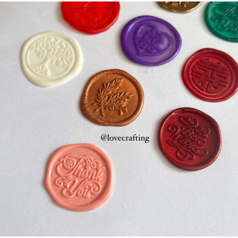 

SIAP CETAK - Wax Seal Coin Instan Langsung Jadi Segel Stampel / Stempel Koin Lilin Surat DIY