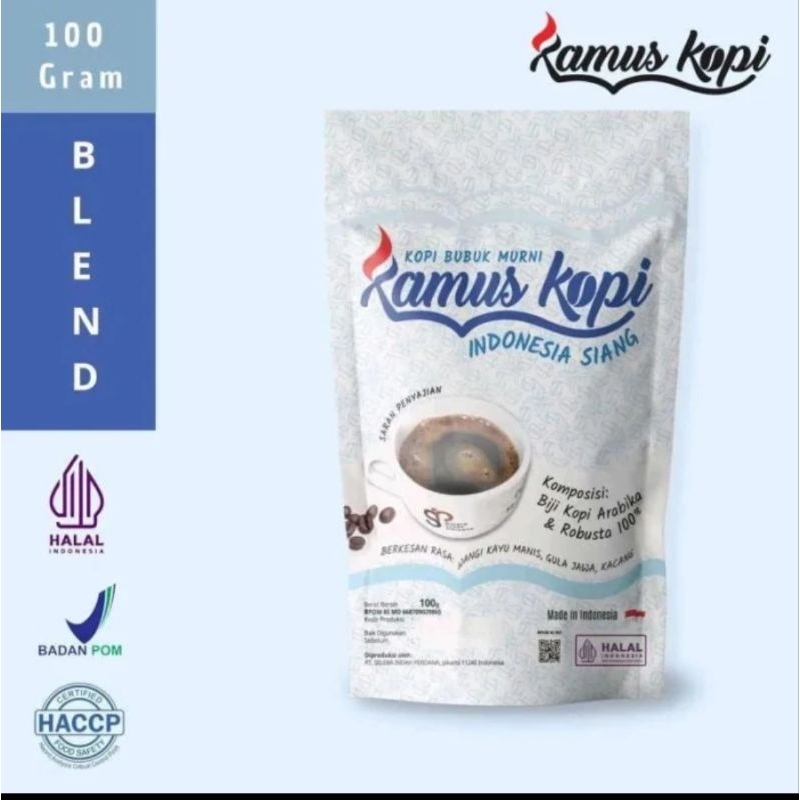 

Kopi Bubuk Murni Kamus Kopi Indonesia Siang