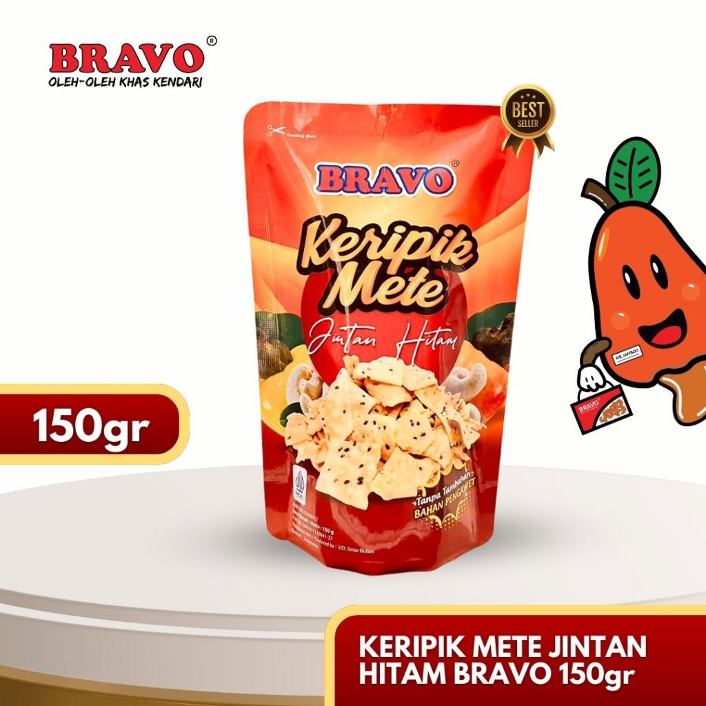 

KERIPIK METE/MEDE/MENTE JINTAN HITAM BRAVO